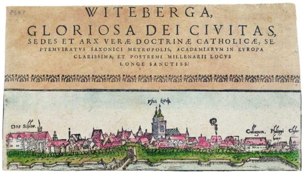 Alte Stadtsilhouette